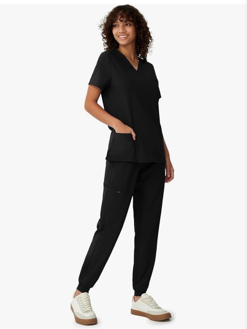 2 Pair Sets of Black Scrubs